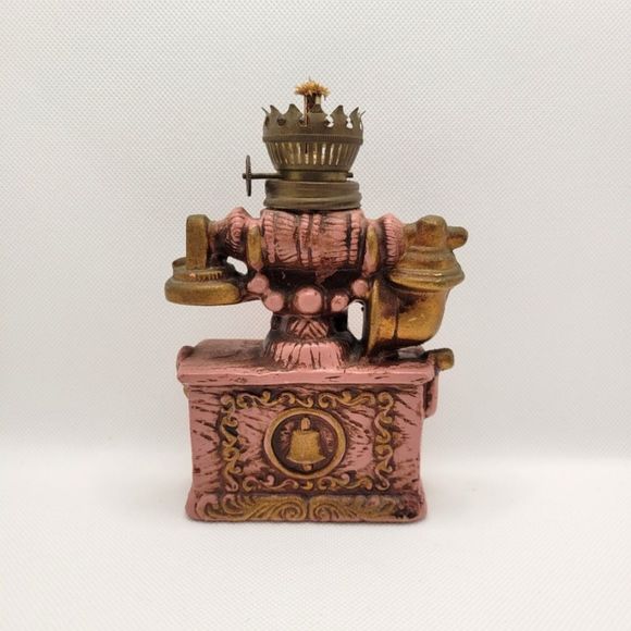 Vintage Other - Vintage Japan Ornate Antique Phone Design Oil Lamp